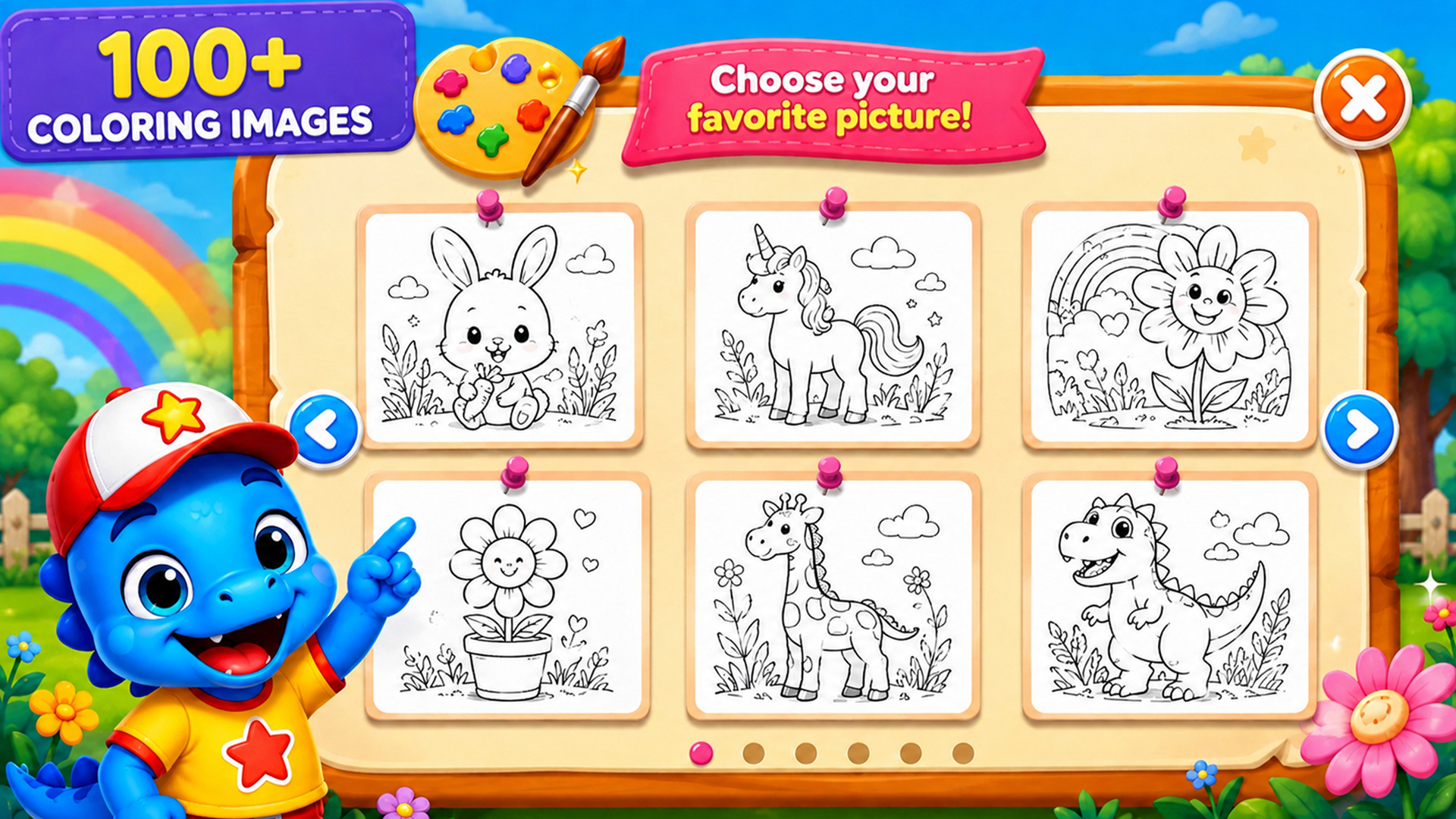 Choose a picture screen